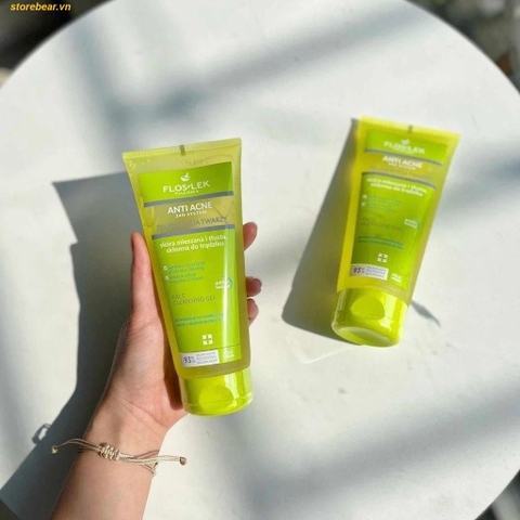 Sữa rửa mặt Floslek Anti Acne Face Cleansing Gel 200ml