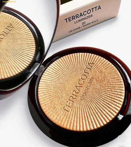 Phấn phủ bắt sáng Guerlain Terracotta Luminizer 01 Warm gold