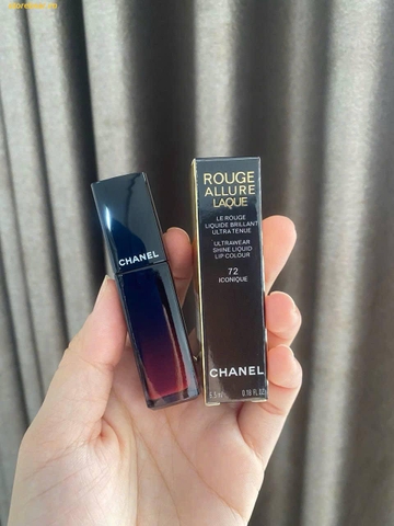 Son Kem Chanel 72 Iconique – Rouge Allure Laque Màu Đỏ Hồng Đất