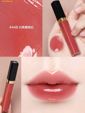 Son Bóng Chanel Rouge Coco Hydra Gloss 448 Opulence