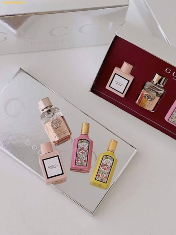 Set nước hoa Gucci 4 chai mini x 5ml