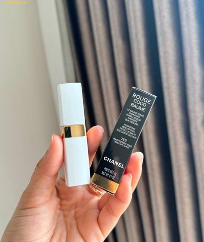 Son Dưỡng Chanel Rouge Cocoa Baume – màu 762 Hồng Cánh Sen