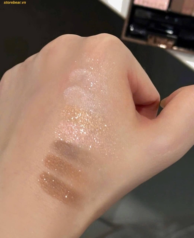 Phấn Mắt Lunasol Three-Dimensional Eyes - 02 Soft Beige