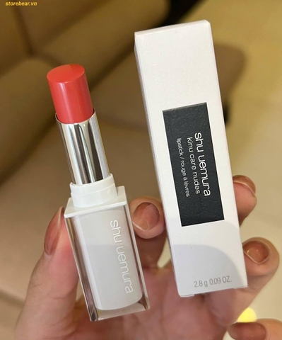 Son Shu Uemura Kinu Care Nudes 364 Đỏ Cam Fullbox