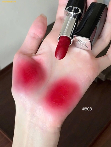 Son Dior Rouge Velvet Limited Edition New Years 2026 Dior 808 - Đỏ Thuần
