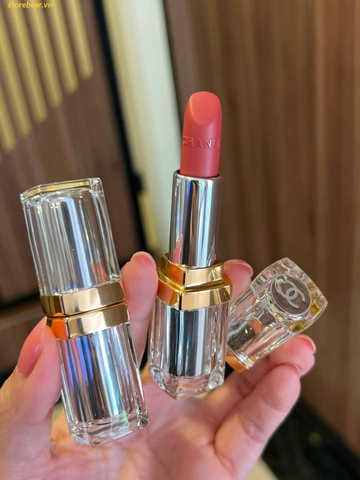 Son Chanel 31 Le Rouge Satin Lipstick – 2 Rouge Croisière Đỏ San Hô