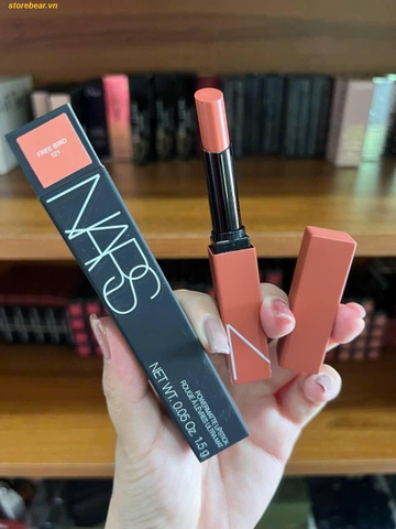 Son Nars Powermatte Lipstick Ultra Mat - Màu 121 Free Bird Cam đất - Fullbox