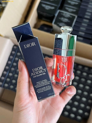 Son Dưỡng Dior Addict Lip Glow Oil Màu 041 Peachy Cam Đào