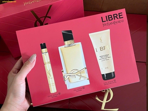 SET NƯỚC HOA NỮ YSL LIBRE 3 MÓN