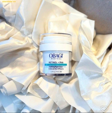 Kem Dưỡng Hỗ Trợ Tái Tạo Và Trẻ Hóa Da Ban Đêm Obagi Medical Retinol + PHA 50ml