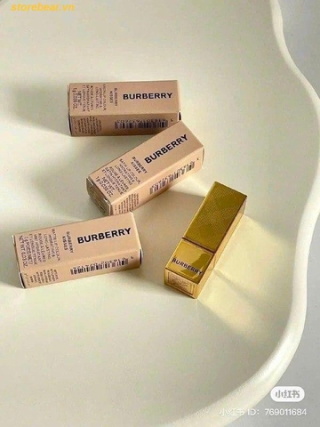 Son Burberry Kisses Matte Lip Colour – 106 The Red - Màu Đỏ Thuần (Size Mini)