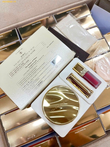 Set Phấn Phủ Whoo Phấn Phủ + Son Kem + Son Dưỡng