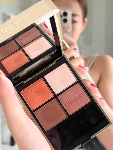 Phấn Mắt Guerlain Ombres G Eyeshadow màu 910 Undressed Brown