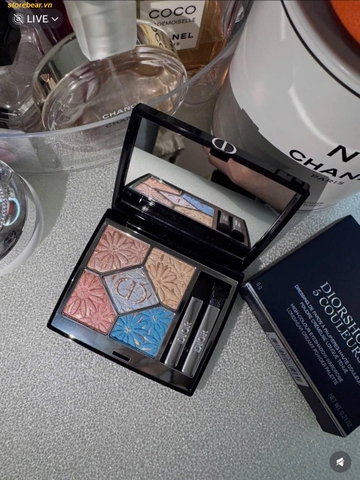 Bảng Phấn Mắt Diorshow 5 Couleurs 162 Summer Azure