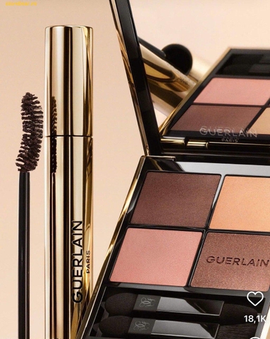 Phấn Mắt Guerlain Ombre G Eyeshadow Quad (Limited Nude Collection) màu 258 - Wild Nudes