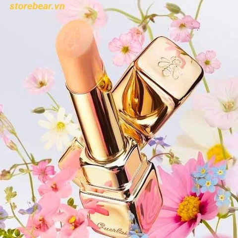 Son Dưỡng Guerlain KissKiss Bee Lift Caring & Beautifying Lip Primer Không Màu