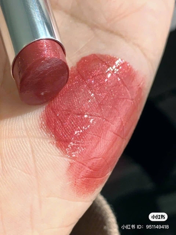 Son Dior ADDICT Shine 525 Màu Hồng Đào Chérie