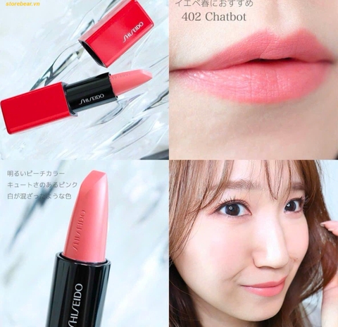 Son Shiseido Technosatin Gel Lipstick 3.3g 402