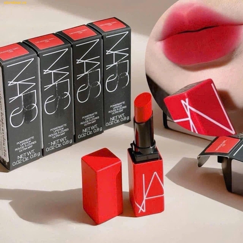 S𝐨𝐧 Nars 132 𝐃𝐫𝐚𝐠𝐨𝐧 𝐆𝐢𝐫𝐥 đỏ hồng ruby Full Size Fullbox