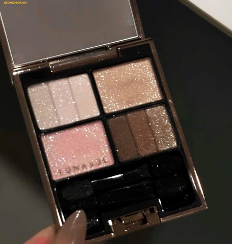 Phấn Mắt Lunasol Three-Dimensional Eyes - 02 Soft Beige