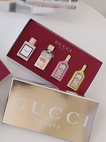 Set nước hoa Gucci 4 chai mini x 5ml
