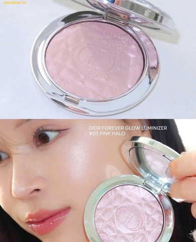 Phấn Bắt Sáng Highlight Dior Skin Forever Glow Luminizer 03 – Pink Halo