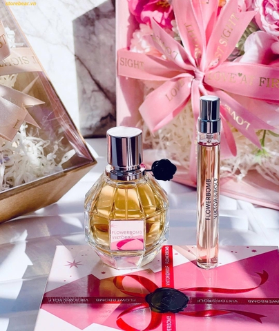 Set Nước hoa VIKTOR & ROLF FLOWERBOMB (50ml + 10ml)