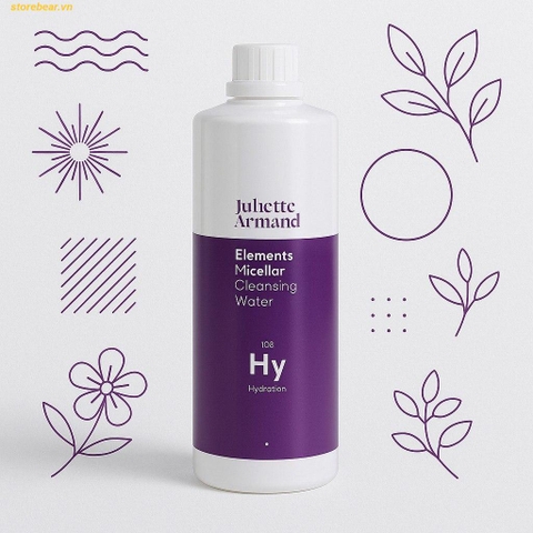 Nước tẩy trang Juliette Armand Micellar Cleansing Water 520ml