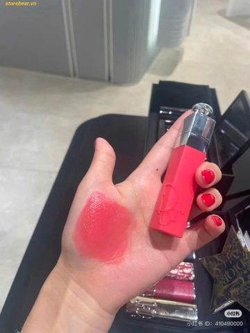 Son Dior Addict Lip Tattoo 451 Natural Coral - Màu Hồng Cam San Hô Unbox