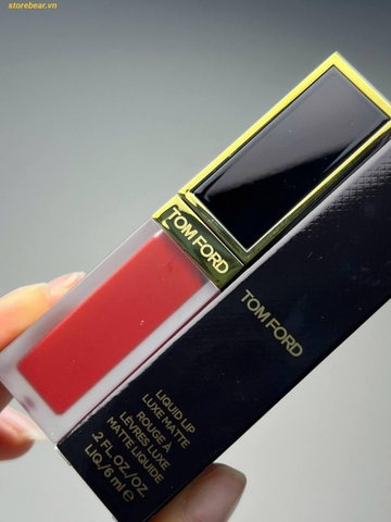 Son Kem Tom Ford 16 Scarlet Rouge Đỏ Thuần Fullbox Fullsize