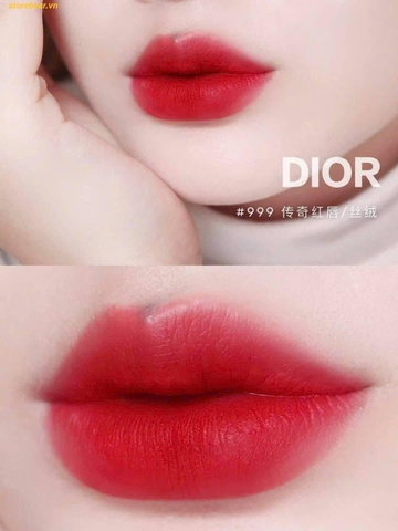 Son Dior Rouge Dior Satin Lipstick 999 – Màu Đỏ Tươi