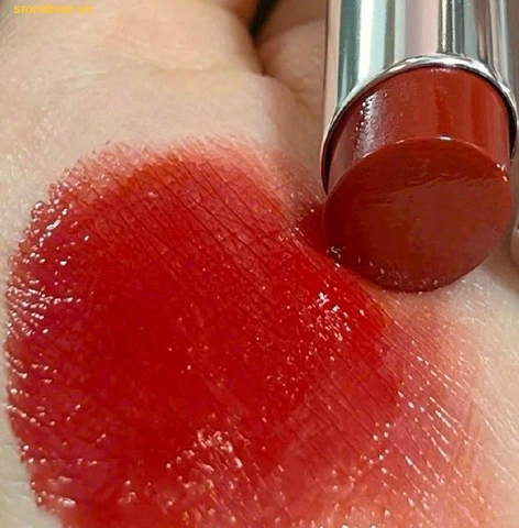 Son Givenchy Rose Perfecto Shine Lipstick (Serum Lipstick) Màu 335- Đỏ đất