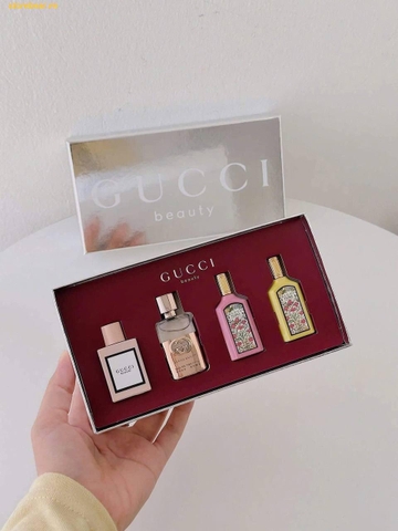 Set nước hoa Gucci 4 chai mini x 5ml