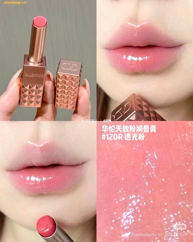 Son Dưỡng Valentino Beauty Rosso Valentino Lip Balm 120R Sheer Pink Hồng Nhạt