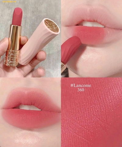 Son Lancome L’Absolu Rouge Intimatte 360 - Màu Hồng Gỗ Bản Limited - Fullbox