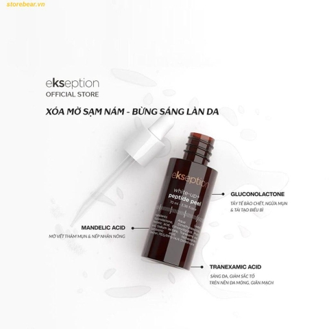 Peel Dành Cho Da Nám Ekseption White-Up + Peptide Peel 70ml