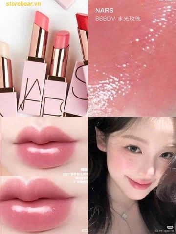 Son Dưỡng Nars Afterglow Lip Balm 888 Dolce Vita Màu Hồng Hoa