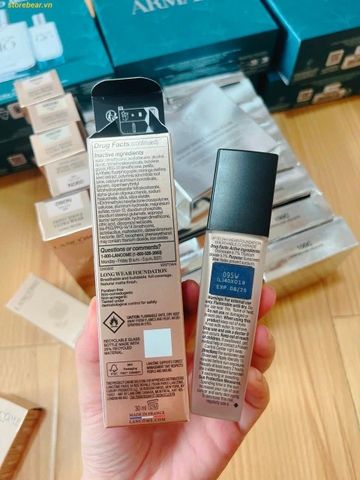 Kem Nền Lancome Teint Idole Ultra Wear 24H Full Coverage Foundation (có chống nắng SPF 25)