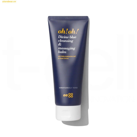 Sáp Tẩy Trang Hỗ Trợ Dưỡng Ẩm Oh! Oh! Divine Blue Cleansing & Massaging Balm 30ml