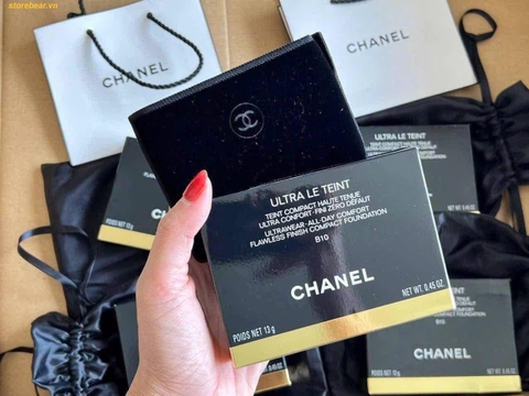 PHẤN NÉN CHANEL LE TEINT ULTRA TONE B10 TRẮNG SÁNG