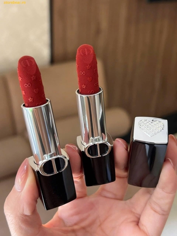 Son Dior Rouge Velvet Limited Edition New Years 2026 Dior 802 - Màu Đỏ Gạch