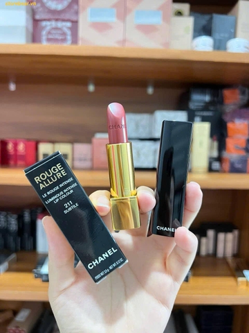 Son Chanel Rouge Allure Luminous Intense 211 Subtile - Đỏ hồng đất