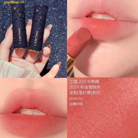 Son Lancôme L’Absolu Rouge Holiday Limited Edition Lipsticks 220 French Blush