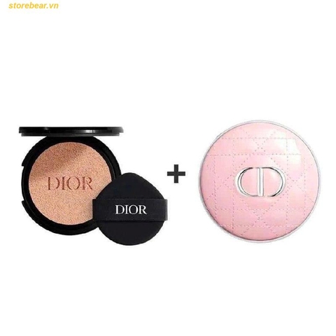 Phấn Nước Cushion DIOR 𝐂𝐚𝐬𝐞 + lõi 𝐂𝐮𝐬𝐡𝐢𝐨𝐧 𝐃𝐢𝐨𝐫 Hồng 𝐁𝐚̉𝐧 𝐋𝐢𝐦𝐢𝐭𝐞𝐝 2025