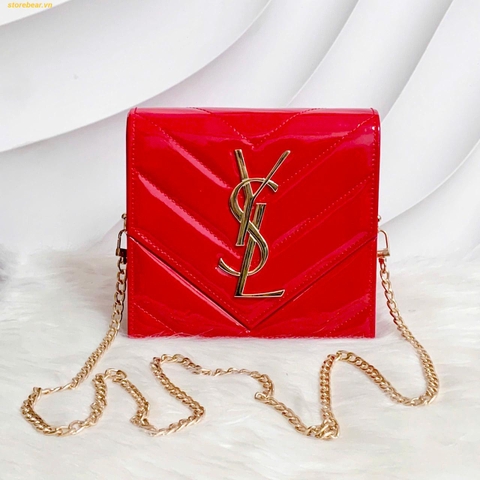 Set Quà YSL Limited (Son YSL Mini shade RM + Nước hoa YSL Libre + Serum YSL Pure Shots + Túi YSL đỏ)