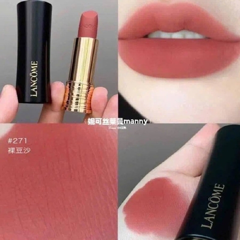 Son LANCOME 271 Rouge Drama Matte - Cam Đất