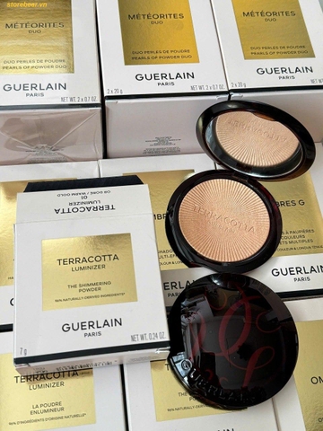Phấn phủ bắt sáng Guerlain Terracotta Luminizer 01 Warm gold