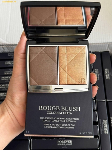 Phấn Bắt Sáng Dior Rouge Màu 200 Blush & Glow