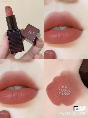 Son Tom Ford Cafe Rose Limited Edition Màu 07 Nubile - Fullbox