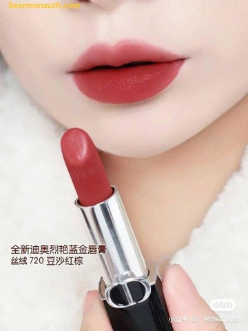 Son Dior Velvet 720 Icóne - Màu hồng nâu
